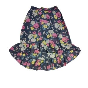 🌸Cherokee Floral Girls High Low Skirt - Pink, Yellow, Blue, White